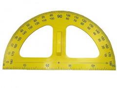 Транспортир классный пластмассовый - fgospostavki.ru - Ивантеевка