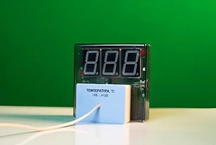 Датчик температуры с независимой индикацией (термометр демонстрационный) - fgospostavki.ru - Ивантеевка