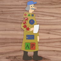 Бизиборд «Почтальон Печкин» - fgospostavki.ru - Ивантеевка