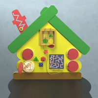 Бизиборд «Волшебный теремок» - fgospostavki.ru - Ивантеевка