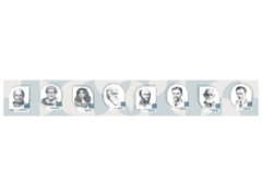 Стенд-лента "Выдающиеся ученые-биологи" - fgospostavki.ru - Ивантеевка