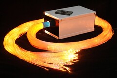 Пучок фибероптических волокон с боковым точечным свечением «Звёздный дождь» 150х2 м в комплекте с источником света - fgospostavki.ru - Ивантеевка