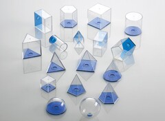 Набор геометрический 5 см (прозрачный) - fgospostavki.ru - Ивантеевка