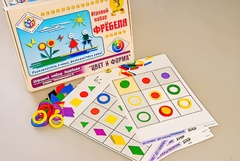 Игровой набор Фребеля "Цвет и форма" (серия "Эксперимент") - fgospostavki.ru - Ивантеевка