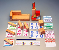 Игровой набор Фребеля "Календарь настольный" - fgospostavki.ru - Ивантеевка