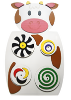 Бизиборд «Белая коровушка» - fgospostavki.ru - Ивантеевка