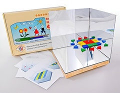 Игровой набор Фребеля "Мозаика геометрическая 3D" - fgospostavki.ru - Ивантеевка