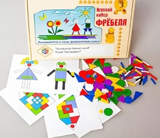 Игровой набор Фребеля "Конструктор плоскостной-4" (Серия "Эксперимент") - fgospostavki.ru - Ивантеевка