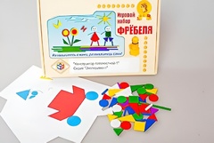 Игровой набор Фребеля "Конструктор плоскостной-1" (Серия "Эксперимент") - fgospostavki.ru - Ивантеевка
