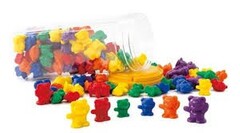 Счетный материал фигурки "Мишки с рюкзаками" - fgospostavki.ru - Ивантеевка