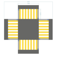 Имитация четырехстороннего перекрестка 5,5*4,5 м - fgospostavki.ru - Ивантеевка