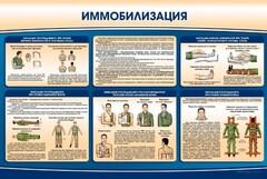 Стенд "Иммобилизация" - fgospostavki.ru - Ивантеевка