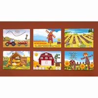 Комплект настенных панелей «Ферма» - fgospostavki.ru - Ивантеевка