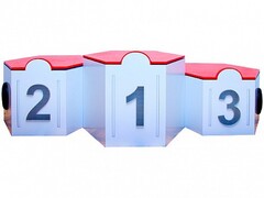 Электрифицированный интерактивный наградной пьедестал "Первый, второй, третий" - fgospostavki.ru - Ивантеевка