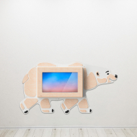 «Медведь» -Декоративная сенсорная панель 32" - fgospostavki.ru - Ивантеевка