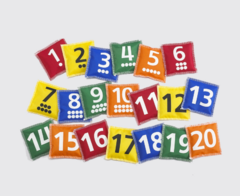 Мешочки с цифрами. Набор 20 шт. - fgospostavki.ru - Ивантеевка