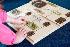 Тактильно-развивающая панель “Замочки” - fgospostavki.ru - Ивантеевка