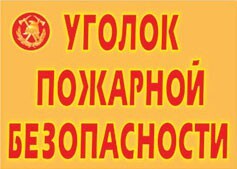 Комплект плакатов "Уголок пожарной безопасности" - fgospostavki.ru - Ивантеевка