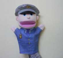 Кукла "Веселый рассказчик" Полицейский - fgospostavki.ru - Ивантеевка