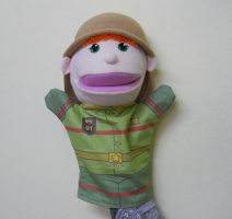 Кукла "Веселый рассказчик" Пожарный - fgospostavki.ru - Ивантеевка