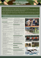 Стенд "Военно-прикладные виды спорта" - fgospostavki.ru - Ивантеевка