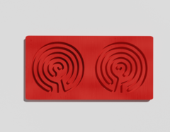 Межполушарная доска №10 красная - fgospostavki.ru - Ивантеевка