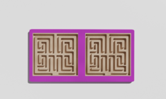 Межполушарная доска №13 фиолетовая - fgospostavki.ru - Ивантеевка