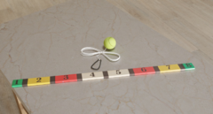 Мяч-маятник и планка для отбивания с цифрами - fgospostavki.ru - Ивантеевка