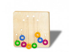 Тактильная панель с цветными кольцами - fgospostavki.ru - Ивантеевка