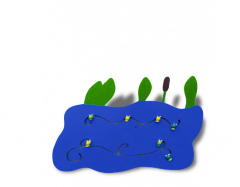 Тактильно-развивающая панель «Пруд» - fgospostavki.ru - Ивантеевка