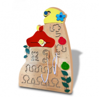 Тактильно-развивающая панель «Уроки письма» - fgospostavki.ru - Ивантеевка