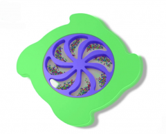 Тактильно-развивающая панель «Вращение радуги» - fgospostavki.ru - Ивантеевка