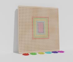 Тактильно-развивающая панель «Радужная мозаика» - fgospostavki.ru - Ивантеевка