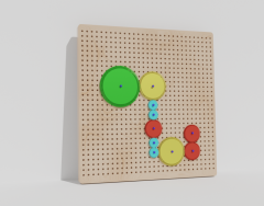 Тактильно–развивающая панель «Механика» - fgospostavki.ru - Ивантеевка