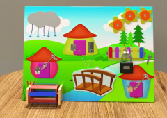 Тематическая настенная панель «Кто где живет» - fgospostavki.ru - Ивантеевка