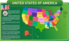 Стенд "United States Of America" - fgospostavki.ru - Ивантеевка