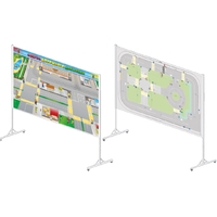 Магнитный стенд двусторонний "Азбука дорожного движения ПДД" - fgospostavki.ru - Ивантеевка