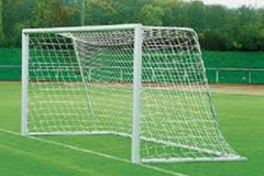 Сетка для футбольных ворот (нить 3 миллиметра, 5Х2Х(1Х1,5) ячейка 100Х100) - fgospostavki.ru - Ивантеевка