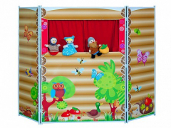 Учебный комплект "Домашний театр" с тематическими фигурками для представлений - fgospostavki.ru - Ивантеевка