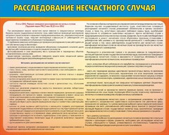 Стенд "Расследование несчастного случая" - fgospostavki.ru - Ивантеевка