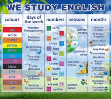 Стенд "We study english" - fgospostavki.ru - Ивантеевка