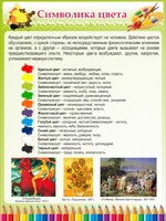 Стенд "Символика цвета" - fgospostavki.ru - Ивантеевка