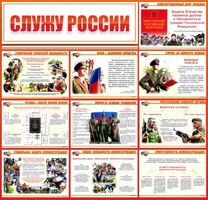 Стенд "Служу России" - fgospostavki.ru - Ивантеевка