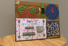 Бизиборд «Для девочек» - fgospostavki.ru - Ивантеевка