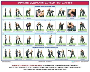Комплект плакатов "Боевые приемы борьбы" - fgospostavki.ru - Ивантеевка