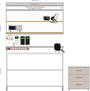 Стол радиомонтажника с приборами - fgospostavki.ru - Ивантеевка