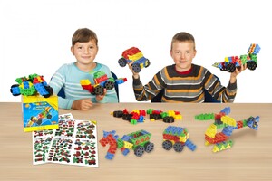 Конструктор Машины (110 деталей) - fgospostavki.ru - Ивантеевка