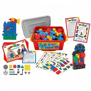 Конструктор STEM "Шестеренки" 200 деталей - fgospostavki.ru - Ивантеевка