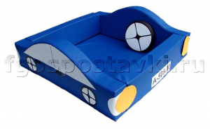 Сухой бассейн "Автомобиль" с аппликациями - fgospostavki.ru - Ивантеевка