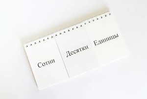 Перекидное табло для устного счета (ламинированное) - fgospostavki.ru - Ивантеевка